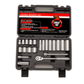 Cougar Pro Socket Wrench Set 3/8" Drive SAE 21 Pieces A34