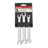 Crescent Metric Flare Nut Wrench Set 3-Piece