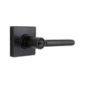 Defiant Tonebridge Matte Black Keyed Entry Door Handle with Square Rose – Model 1009429108