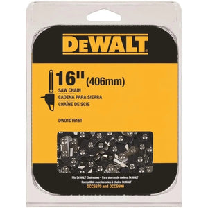 DEWALT DWO1DT616T 16 in Chainsaw Chain 3/8 in Pitch 56 Drive Link