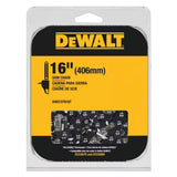 DEWALT DWO1DT616T 16 in Chainsaw Chain 3/8 in Pitch 56 Drive Link