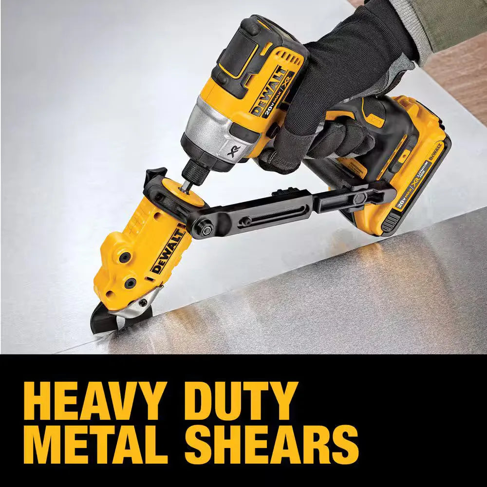 DEWALT DWASHRIR Impact Ready Shears Cuts 18-Gauge Material