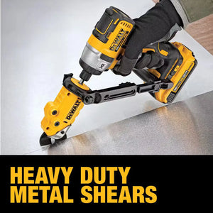DEWALT DWASHRIR Impact Ready Shears Cuts 18-Gauge Material