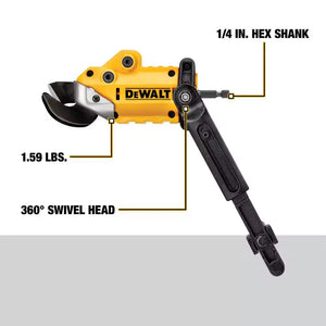 DEWALT DWASHRIR Impact Ready Shears Cuts 18-Gauge Material