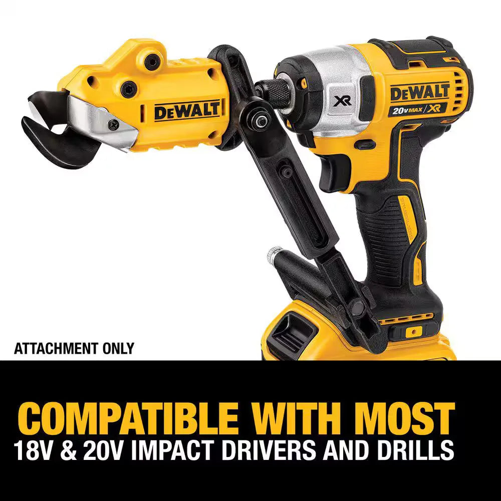 DEWALT DWASHRIR Impact Ready Shears Cuts 18-Gauge Material