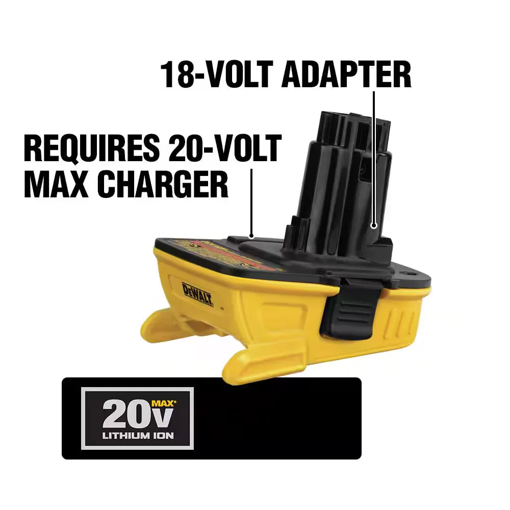 20V MAX Lithium-Ion Battery Adapter for 18V Tools