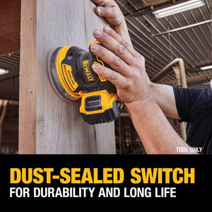 DEWALT DCW210B 20V MAX XR 5 in. Random Orbital Sander - Tool Only