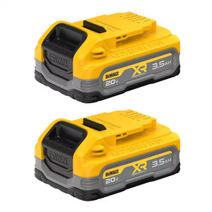 DEWALT DCBP320-2 20V MAX XR POWERSTACK 3.5Ah Lithium-Ion Battery 2-Pack
