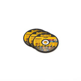 DEWALT DW8711P3 3 in. x 1/8 in. Aluminum Oxide Cut-Off Tool Metal Cutting Blade 3-Pack
