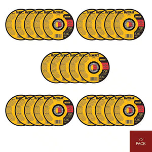 DEWALT DW8062B5W25 4-1/2 in. Metal/Stainless Cutting Wheel (25-Pack)