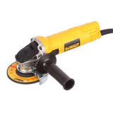 DEWALT corded 4.5 inch angle grinder 7 amp compact metalworking tool