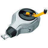 DEWALT 100 ft. 6:1 Chalk Reel with Chalk and Line Level