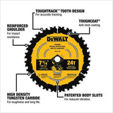 DEWALT 7-1/4 in. 24-Tooth Circular Saw Blades