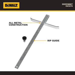DEWALT DW3278 Circular Saw Rip Fence Guide Attachment