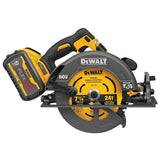 DEWALT cordless 7-1/4 in circular saw FLEXVOLT brushless motor tool