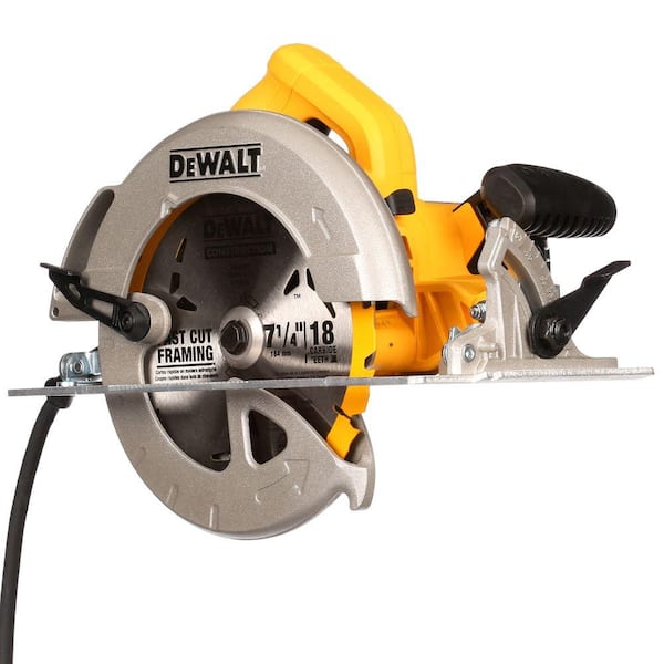 DEWALT 15 amp circular saw 7-1/4 inch for professional woodworking