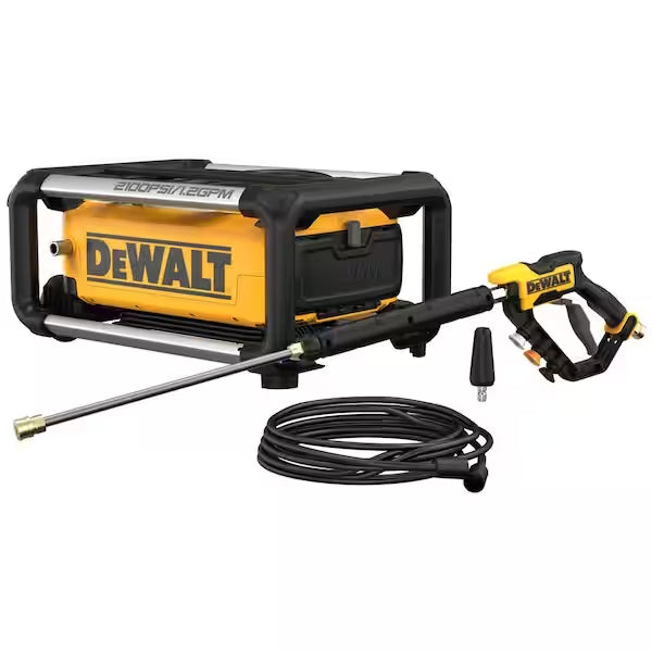 DEWALT 2100 PSI 1.2 GPM Electric Pressure Washer