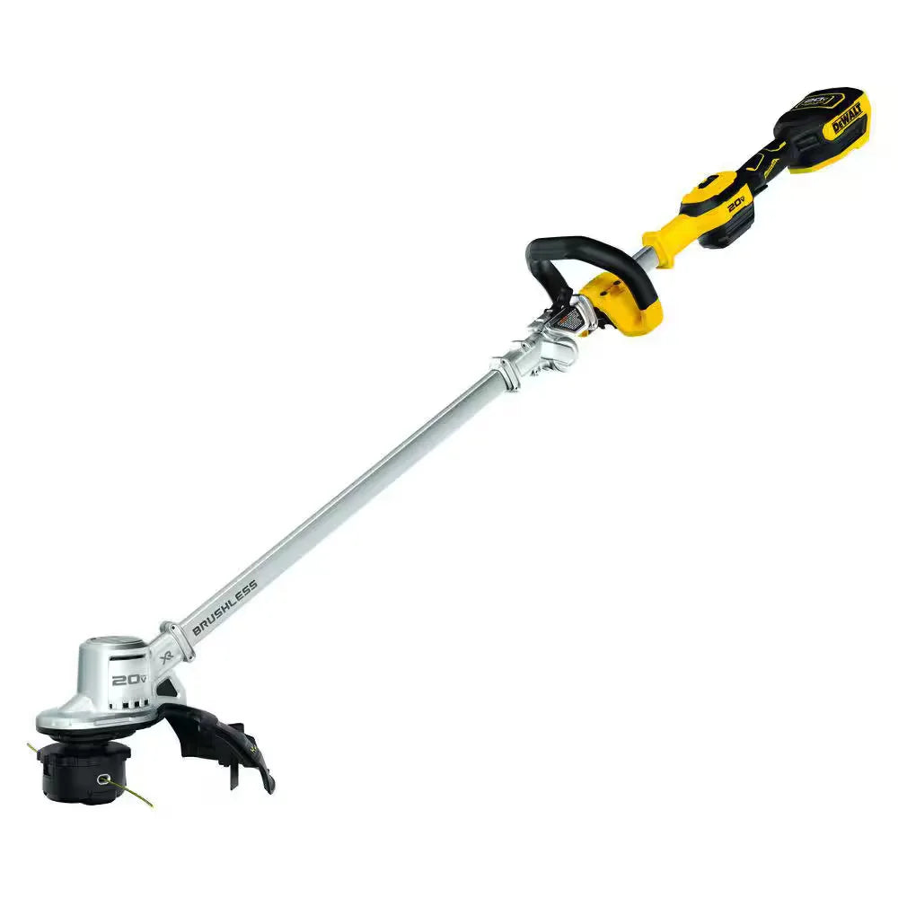 20V MAX Cordless Battery Powered String Trimmer & Blower Combo Kit with  4 Ah Battery & Charger