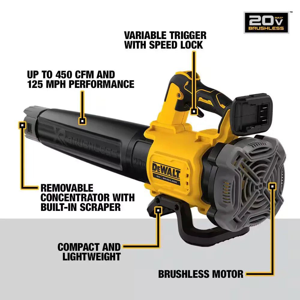 20V MAX Cordless Battery Powered String Trimmer & Blower Combo Kit with  4 Ah Battery & Charger