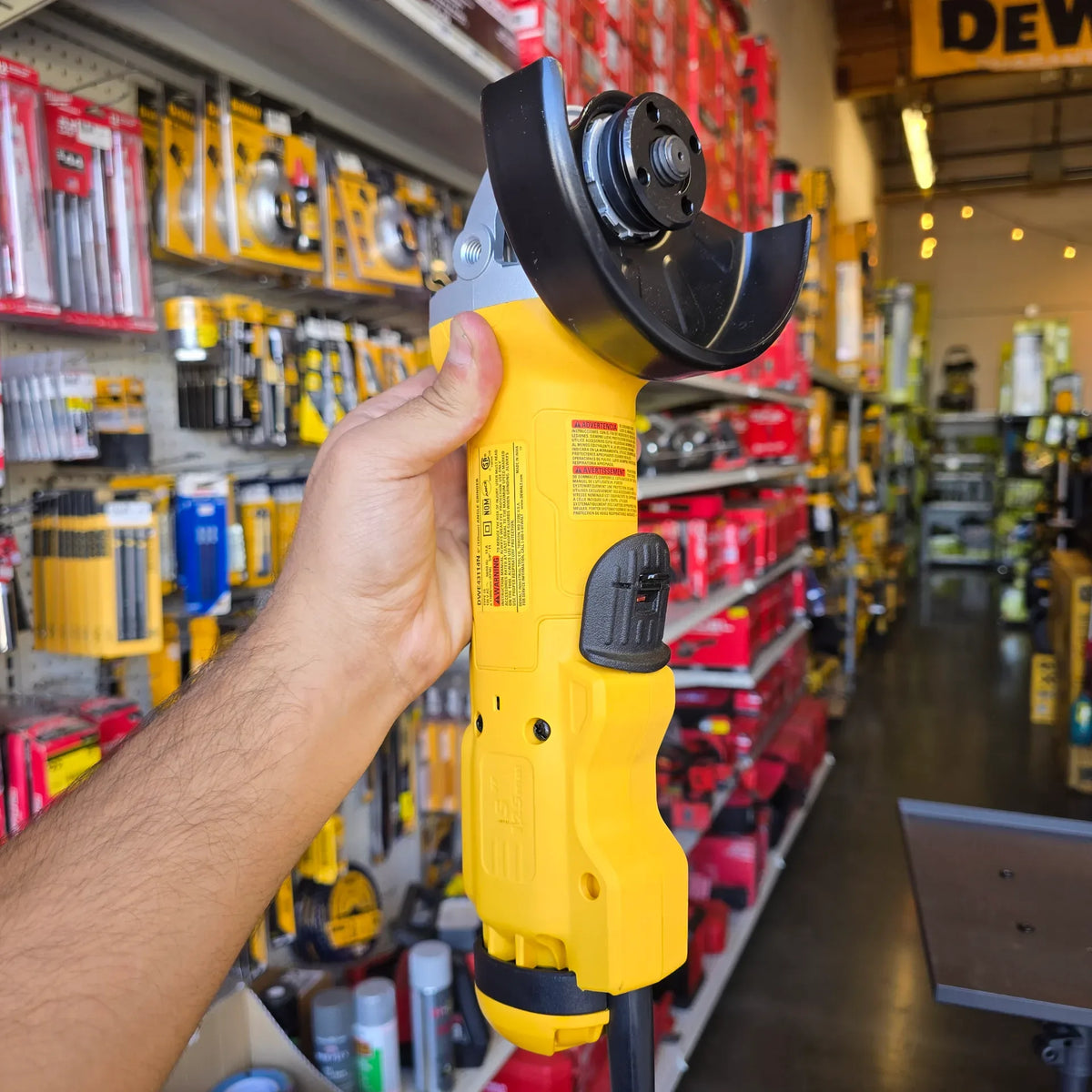 DEWALT DWE43114N 13 Amp 4.5/5 in. Angle Grinder - Paddle Switch