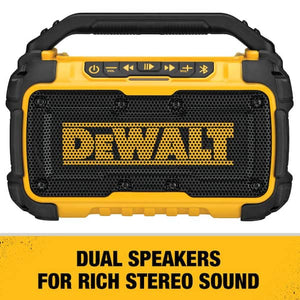 DEWALT 20V MAX Cordless Bluetooth Speaker DCR010 tool only