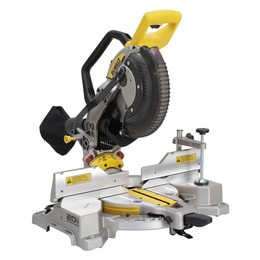 DEWALT 20-Volt MAX XR Cordless 10 in. Dual Bevel Fixed Miter Saw (Tool Only)