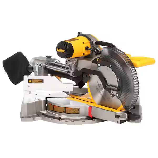 DEWALT 15 Amp 12 in. Double Bevel Sliding Compound Miter Saw with XPS
