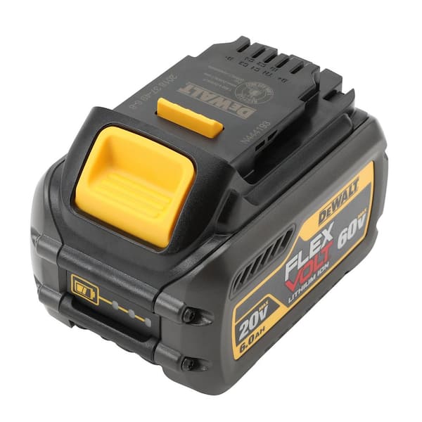 DEWALT FLEXVOLT 20V/60V MAX Lithium-Ion 6.0Ah Battery Pack – Model 1001850108 DEWALT