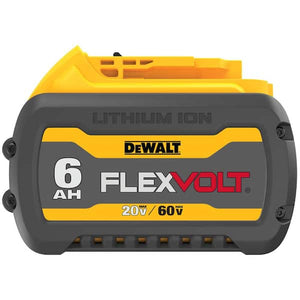 DEWALT FLEXVOLT 20V/60V MAX Lithium-Ion 6.0Ah Battery Pack – Model 1001850108 DEWALT