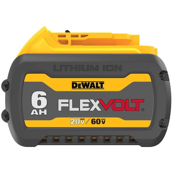 DEWALT FLEXVOLT 20V/60V MAX Lithium-Ion 6.0Ah Battery Pack – Model 1001850108 DEWALT