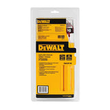 DEWALT 18-Gauge 5/16 in. Crown Cap Staples (1,000-Pack) – Model 675799