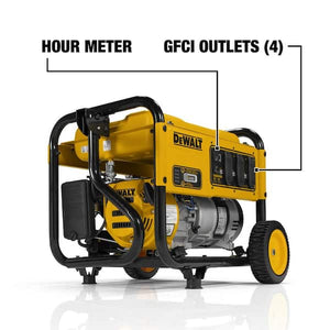 DEWALT portable generator for jobsite power