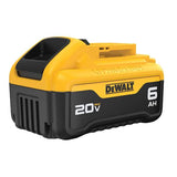 DEWALT 20V MAX battery and charger product shot