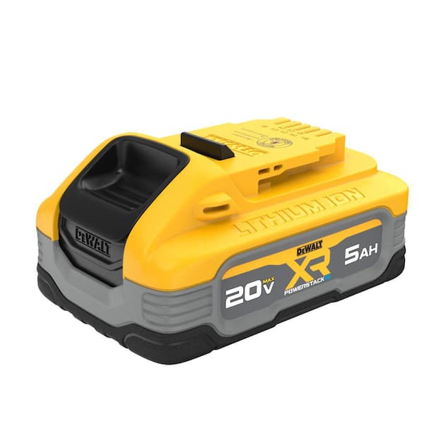 DEWALT 20V MAX XR POWERSTACK Lithium-Ion 5.0Ah Battery