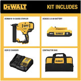 DeWalt DCN681D1 brushless narrow crown stapler front view