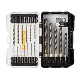 DEWALT Black and Gold Impact Ready Metal Drill Bit Set DEWALT