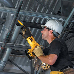 DEWALT DCS380B 20V MAX reciprocating saw with DCB205 battery for demo work