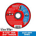 DIABLO 4-1/2 in. x 0.040 in. x 7/8 in. Thin Kerf Metal Cut-Off Disc