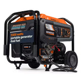 Generac 80112 GP7500E Dual Fuel Generator - 9400W Electric Start