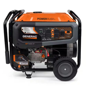 Generac 80112 GP7500E Dual Fuel Generator - 9400W Electric Start