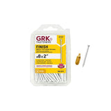GRK Fasteners #8 x 2 in. Star Drive Trim-Head White Trim Wood Screw