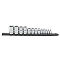 Husky 1/4 in., 3/8 in., and 1/2 in. E-Torx Socket Set 13-Piece