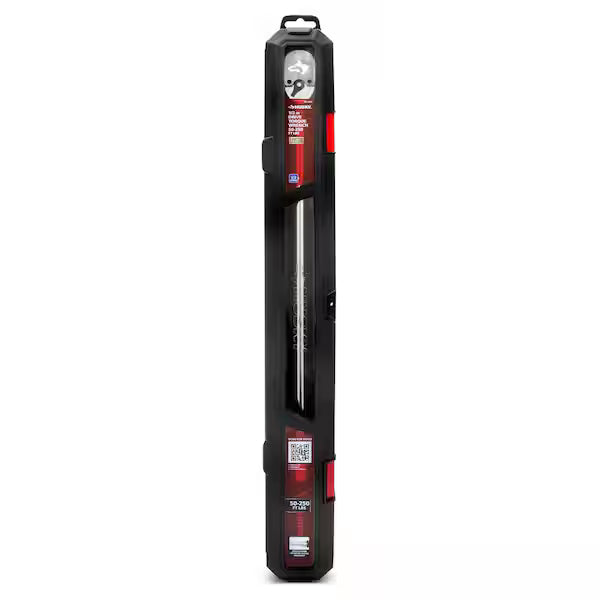 Husky 50 ft. / lbs. to 250 ft. / lbs. 1/2 in. Drive Torque Wrench