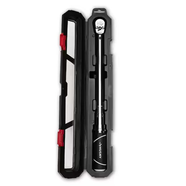 Husky 3/8 in. Drive Torque Wrench 20 ft./lbs. to 100 ft./lbs.