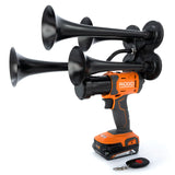 Train Horn for Ridgid Batteries - Quad HONKUP