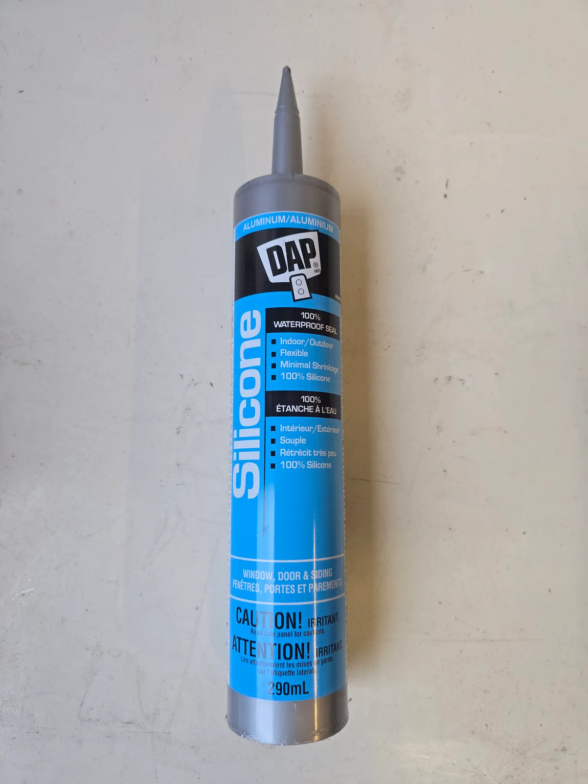 DAP 75300 100% Silicone Window, Door & Siding Sealant - Aluminum