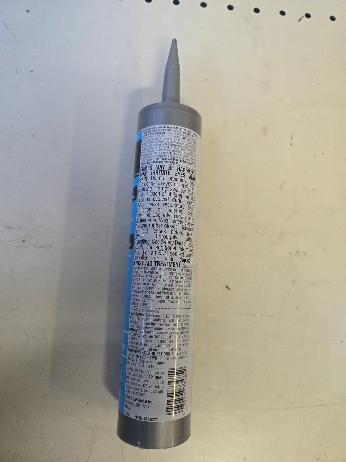 DAP 75300 100% Silicone Window, Door & Siding Sealant - Aluminum