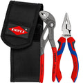 Knipex Cobra® and Needle Nose Mini Pliers Set With Pouch 2 Pieces 00 20 72 V06
