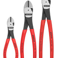 Knipex Diagonal Cutters Set 3 Pieces 00 20 05 US