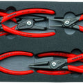 Knipex Precision Circlip Snap Ring Pliers Set In Foam Tray 6 Pieces 00 20 01 V02